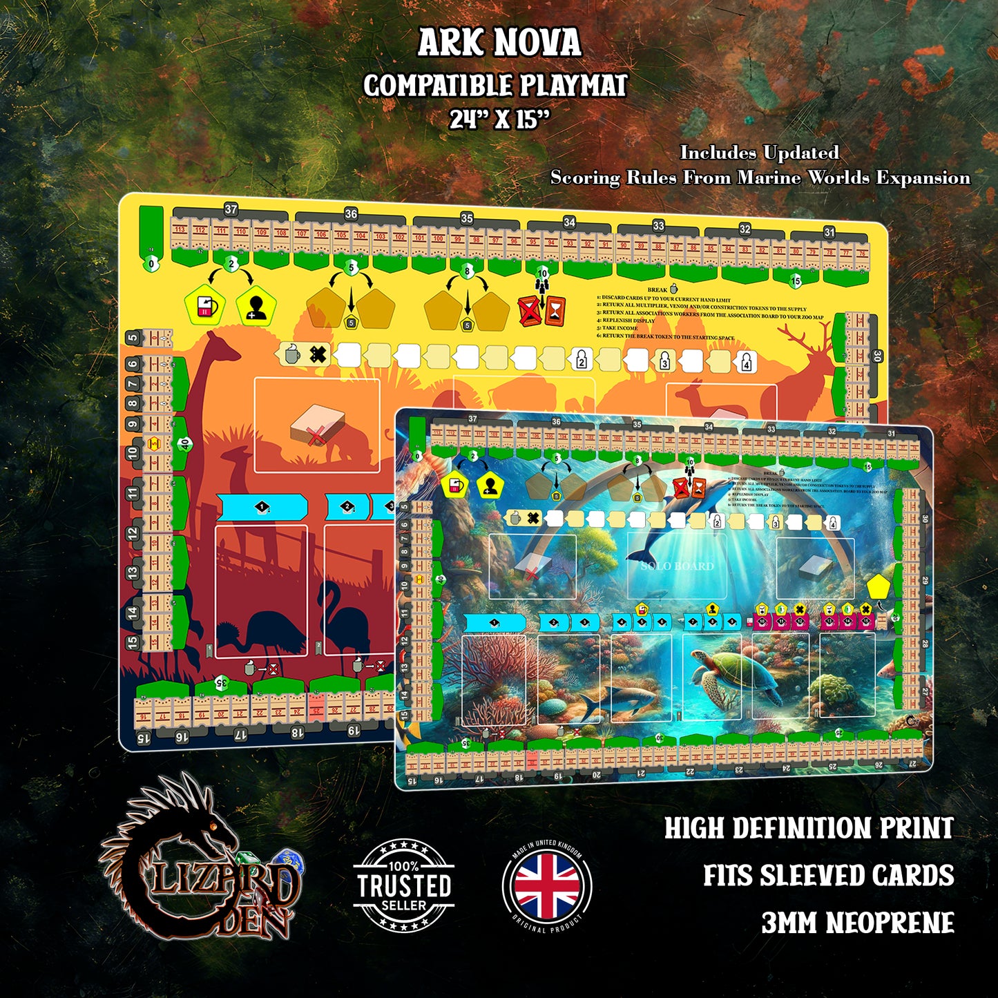 Ark Nova Custom Playmat