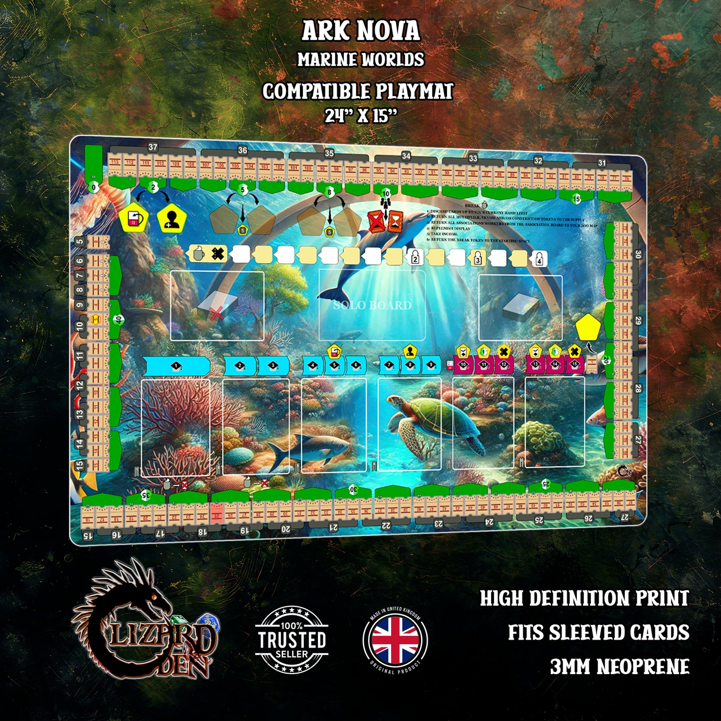 Ark Nova Custom Playmat