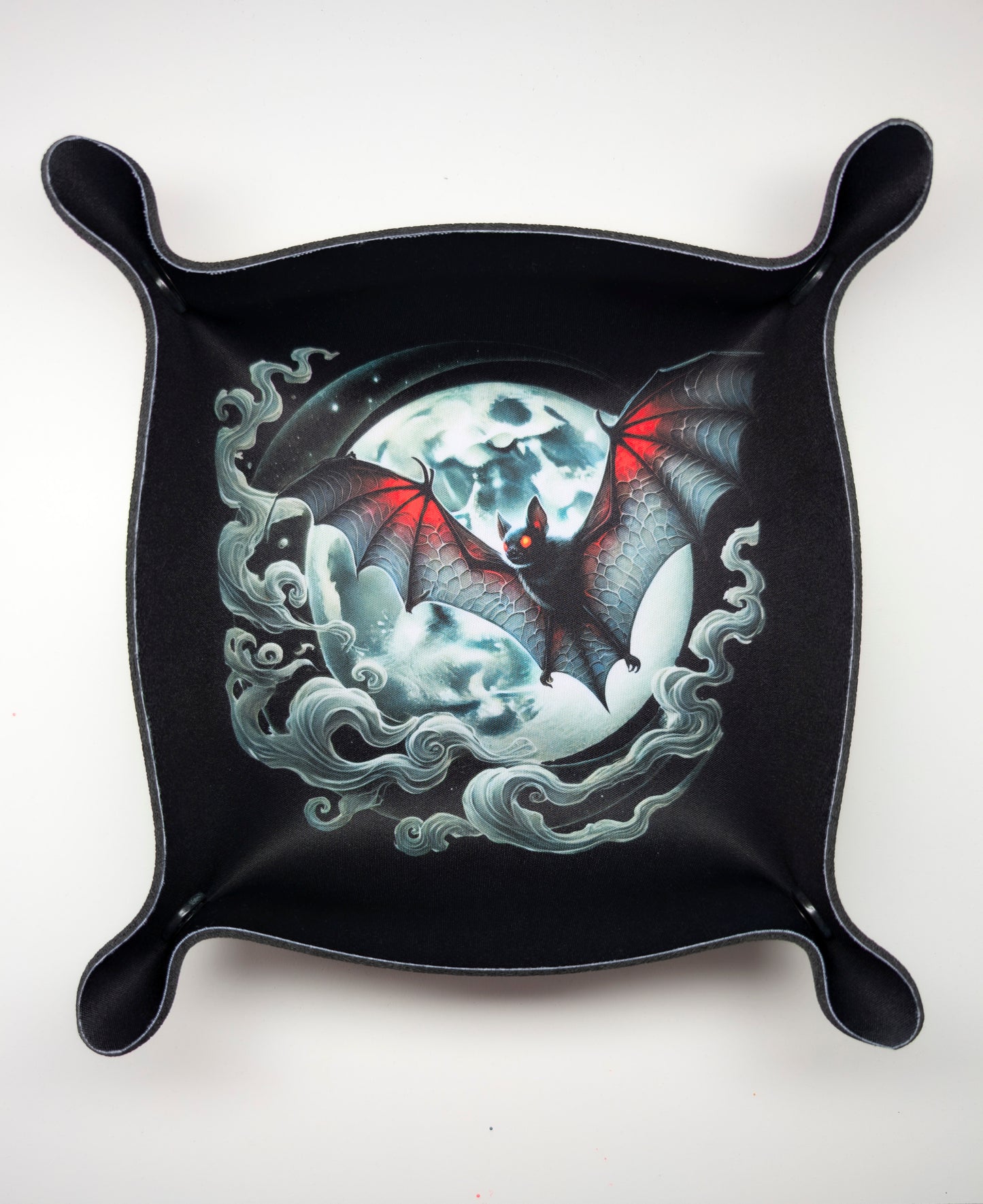 Moonlit Vampire Bat Dice Tray