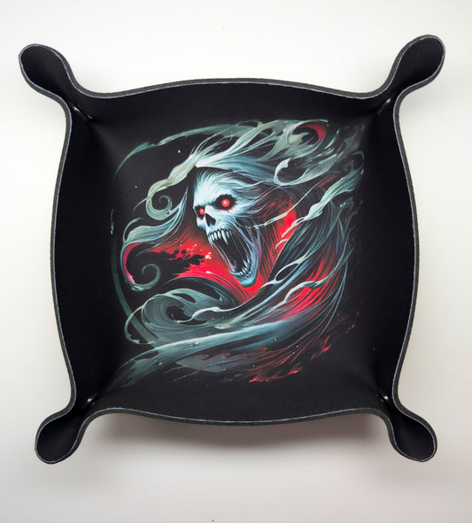 Screaming Vampire Wraith Dice Tray