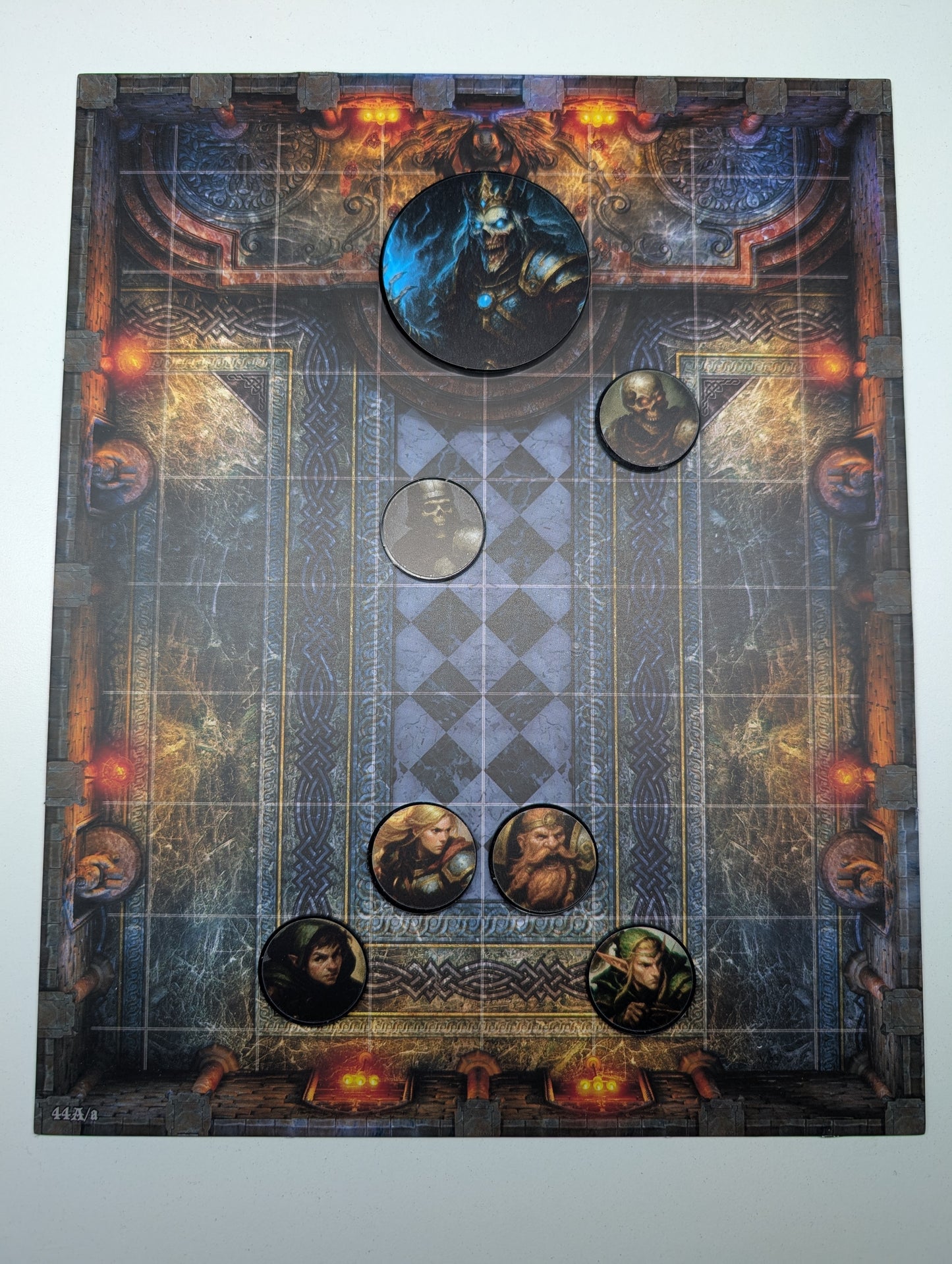 Acrylic DnD, RPG Token Set (25mm / 50mm / 75mm)
