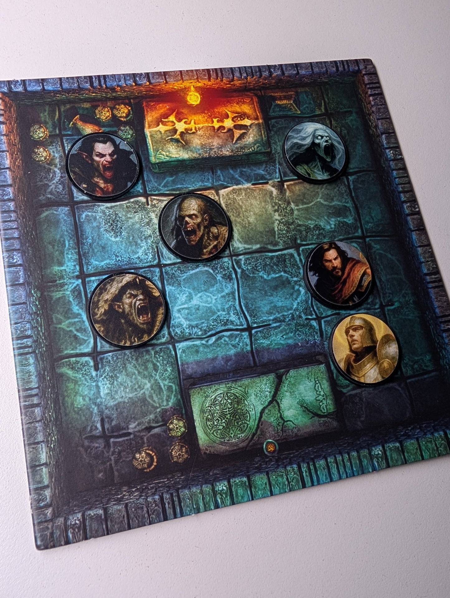 Acrylic DnD, RPG Token Set (25mm / 50mm / 75mm)