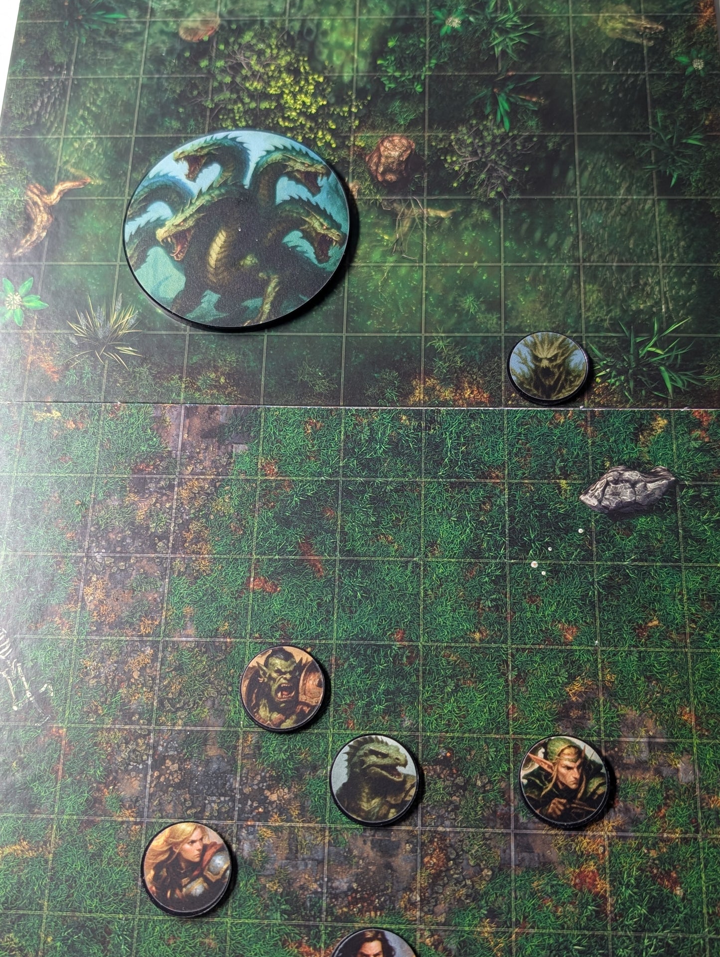 Acrylic DnD, RPG Token Set (25mm / 50mm / 75mm)
