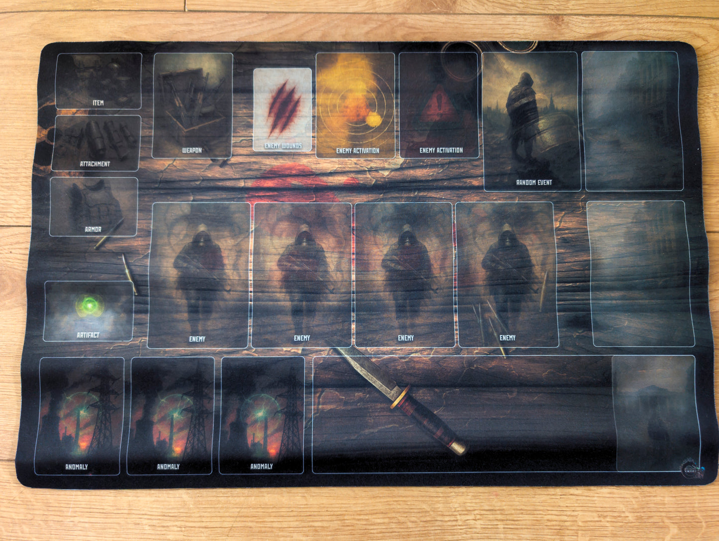 Stalker The Board Game Compatible Playmat