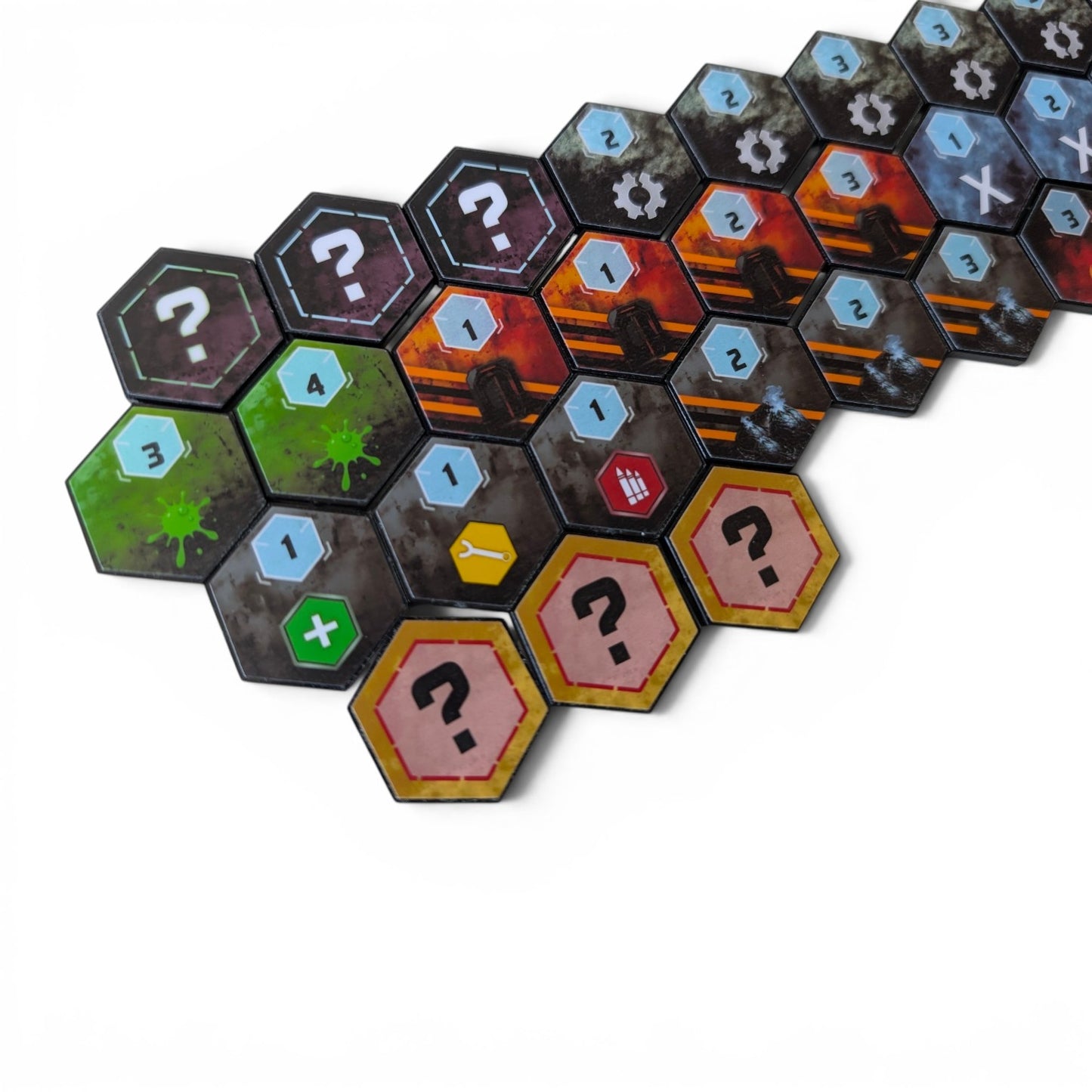 Nemesis Lockdown Acrylic Exploration Token Set