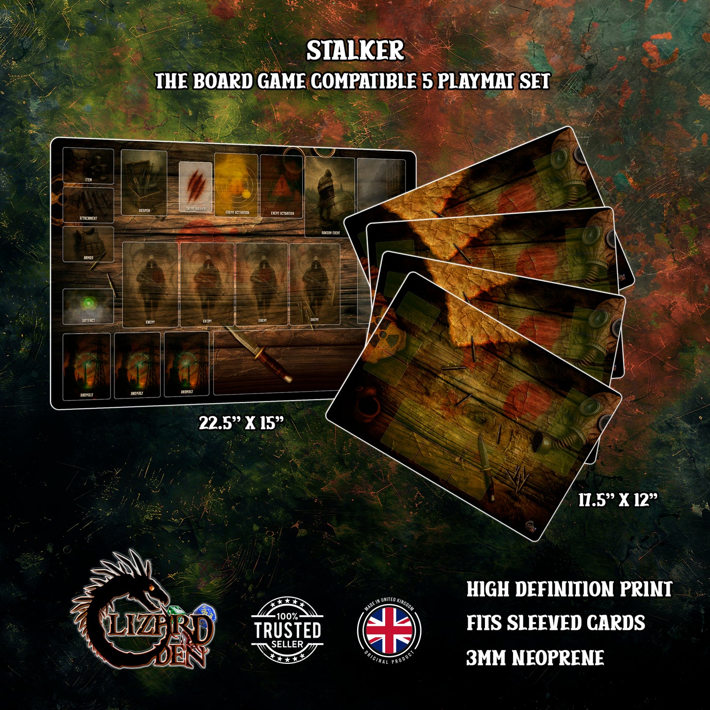 STALKER The Board Game Playmat Bundle