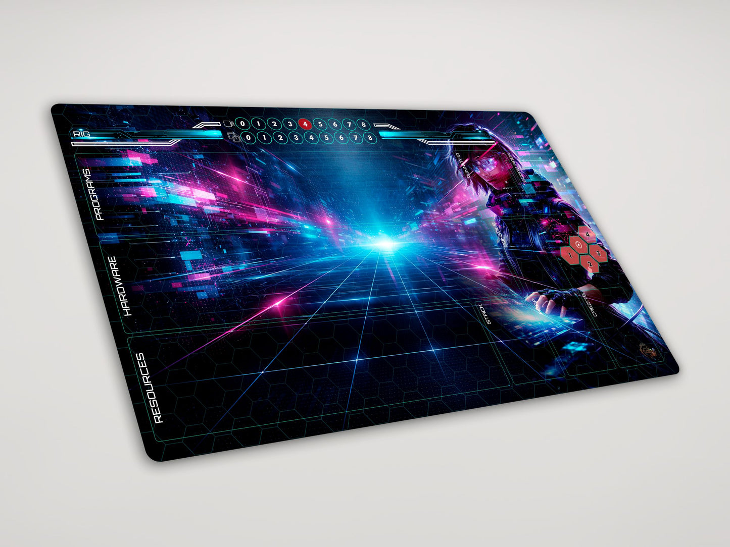 Android Netrunner Compatible Runner Playmat