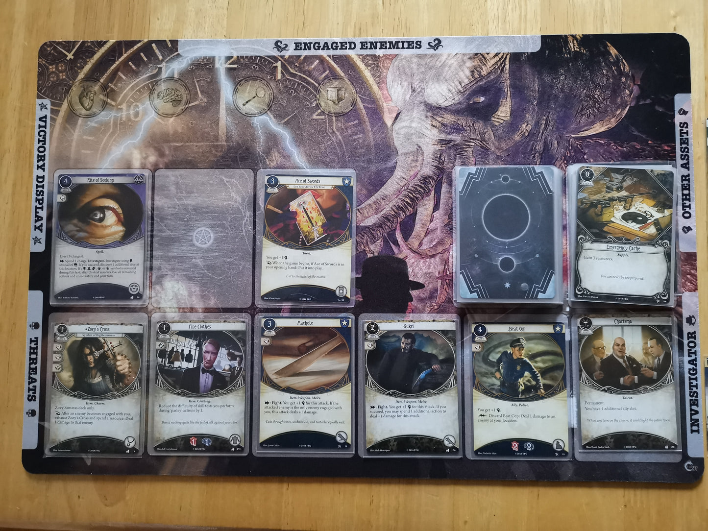 Arkham Horror LCG Custom Made Game Mat image 2