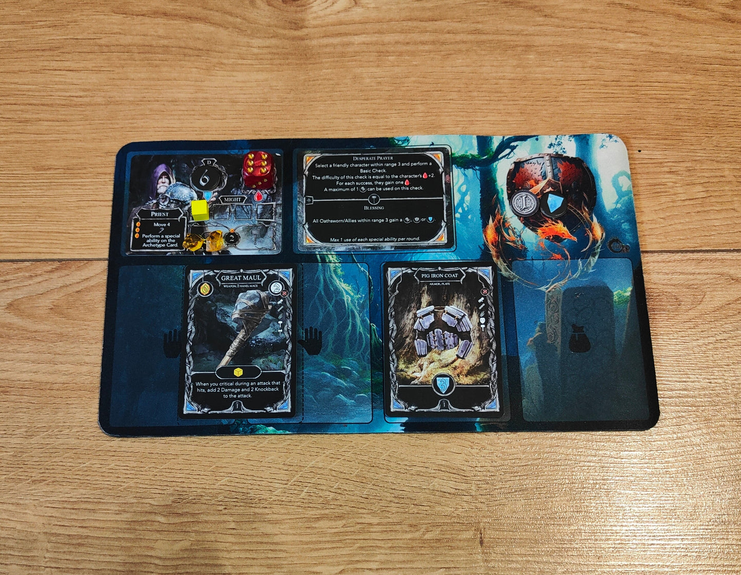 Oathsworn Into Deepwood Custom Playmat