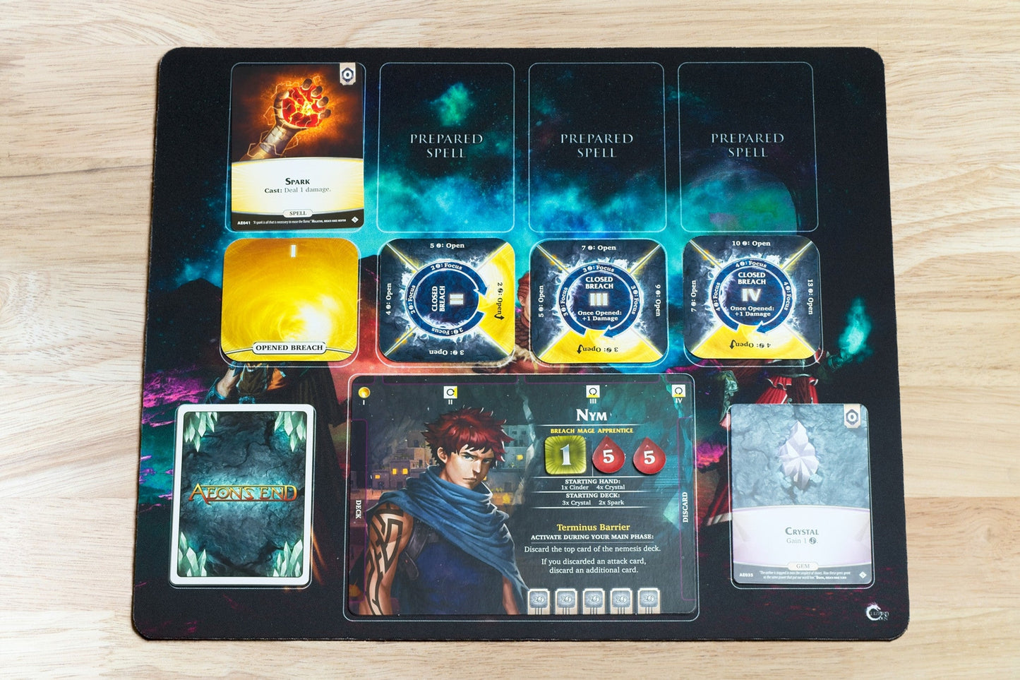 Aeon's End Custom Player Dashboard