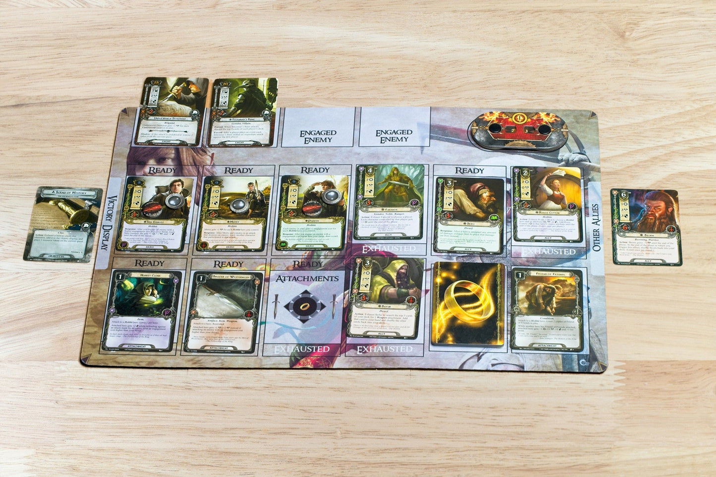 Lord Of The Rings LCG Custom Game Mat