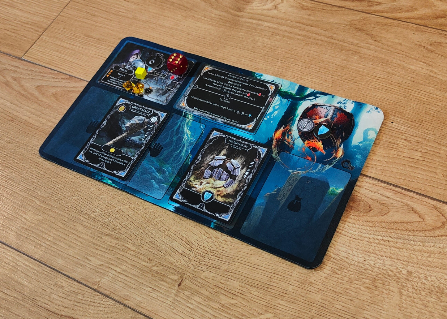 Oathsworn Into Deepwood Custom Playmat