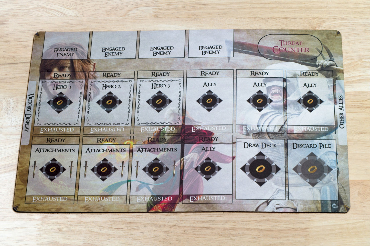 Lord Of The Rings LCG Custom Game Mat