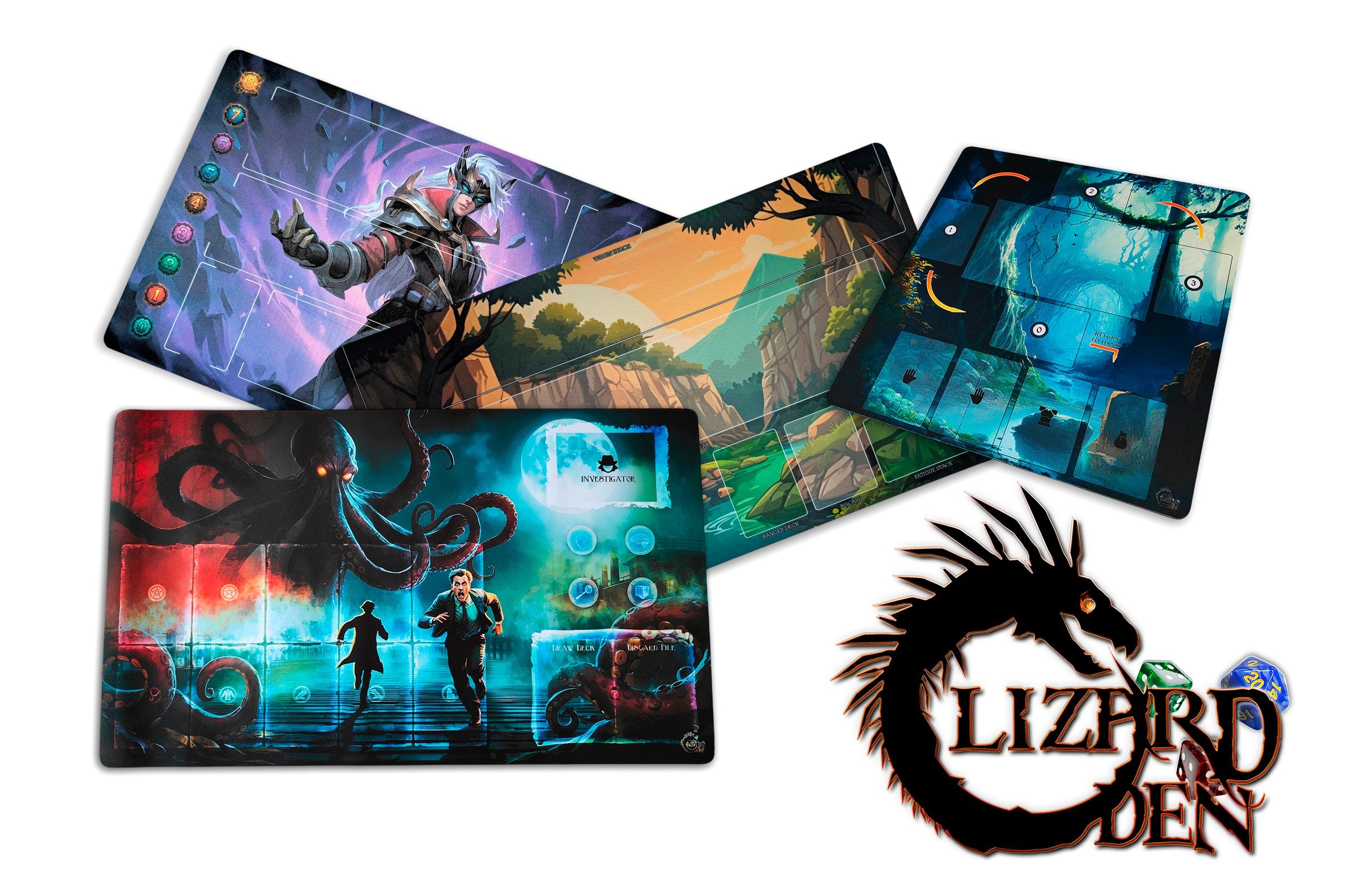 Mat Den Playmats | Compatible & Custom Gaming Mats – Lizard Den – Page 7