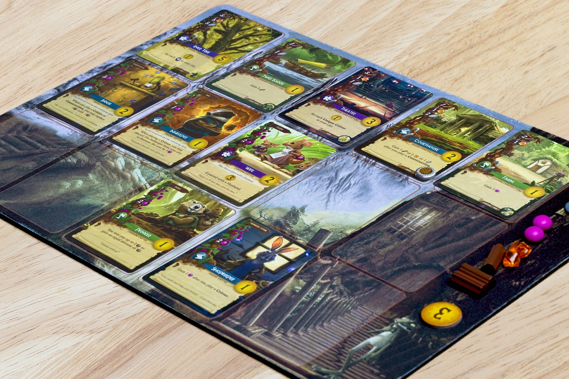 Everdell board game compatible game mat image 8