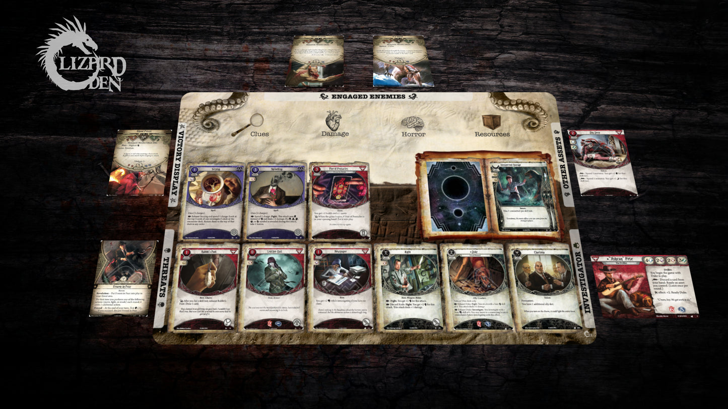 Arkham Horror LCG Custom Made Game Mat image 2