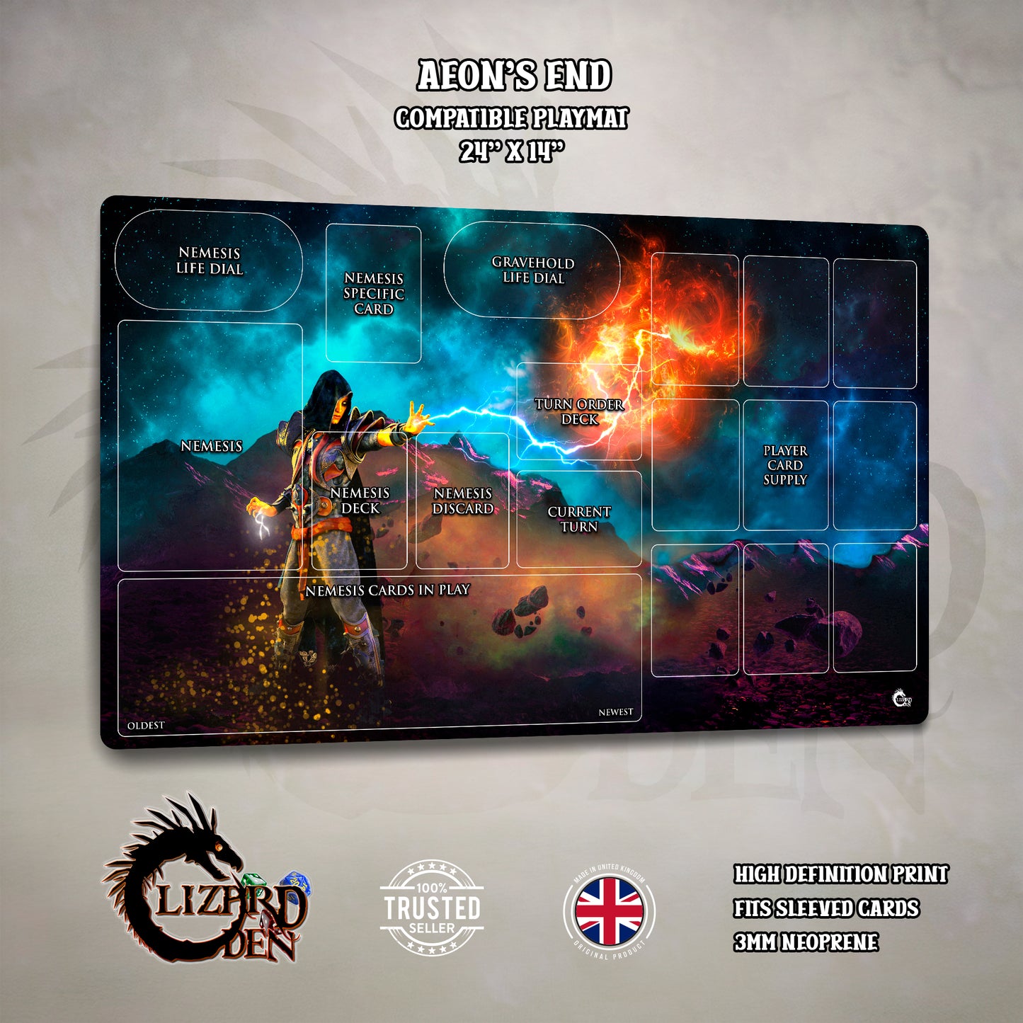 Aeons End Custom Playmat