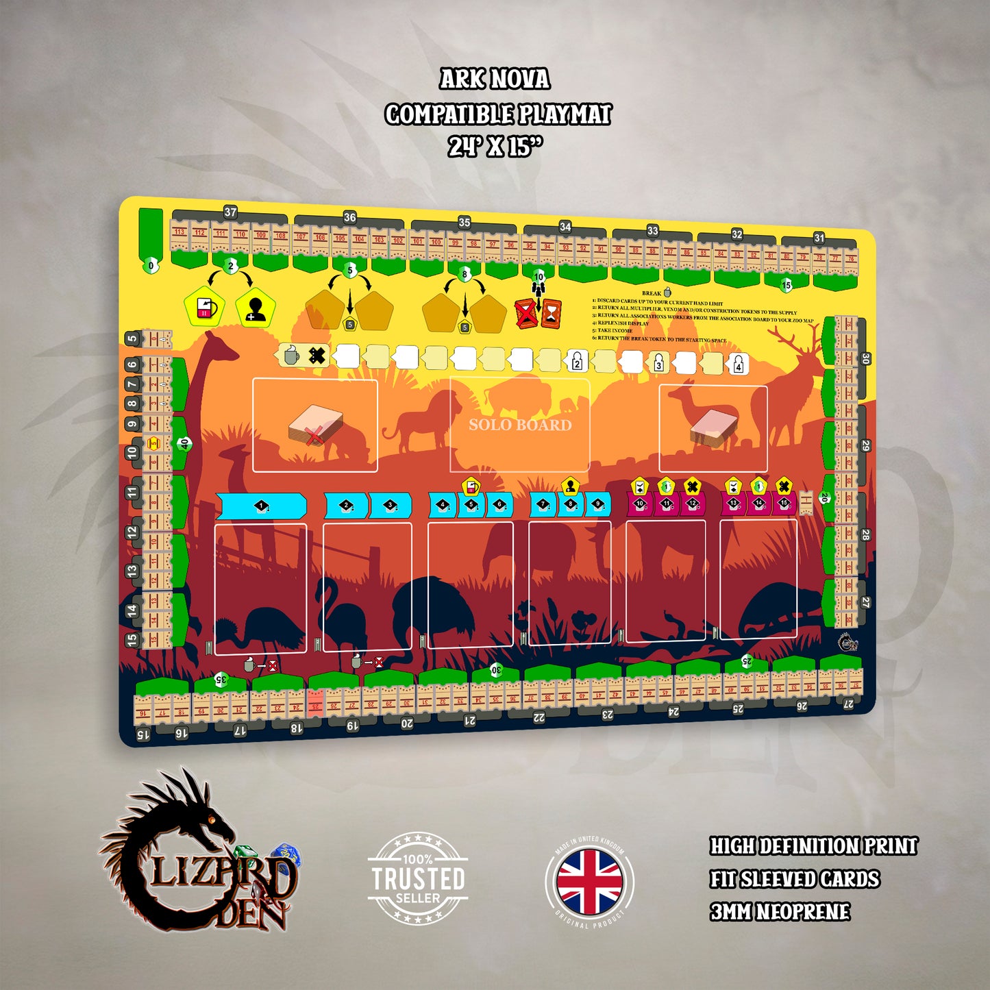 Ark Nova Custom Playmat