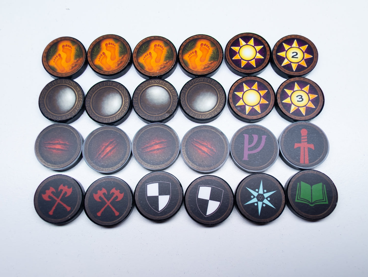 Custom Acrylic Token Set for LOTR LCG