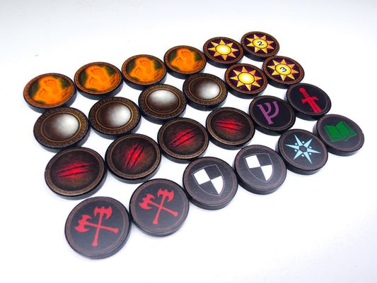Custom Acrylic Token Set for LOTR LCG