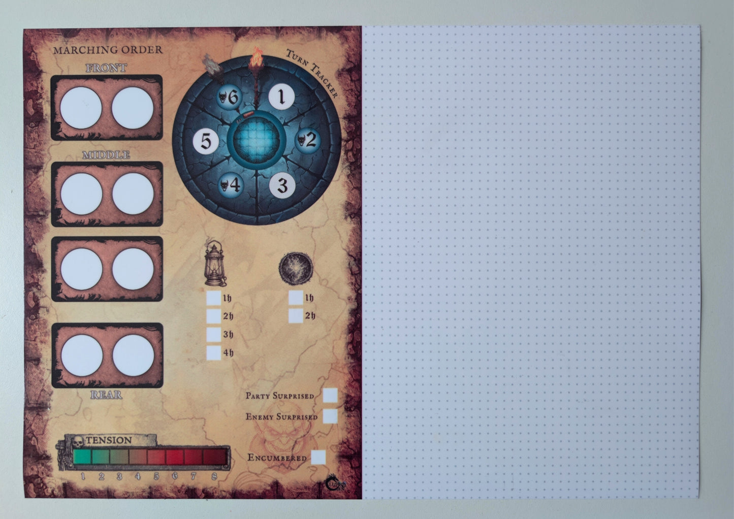 Overland & Dungeon Dry Erase Mats