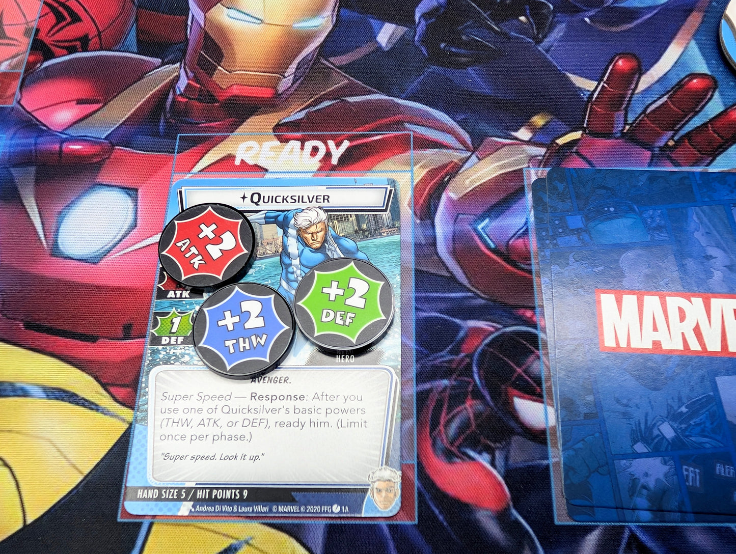 Marvel Champions – Premium Acrylic Token Sets