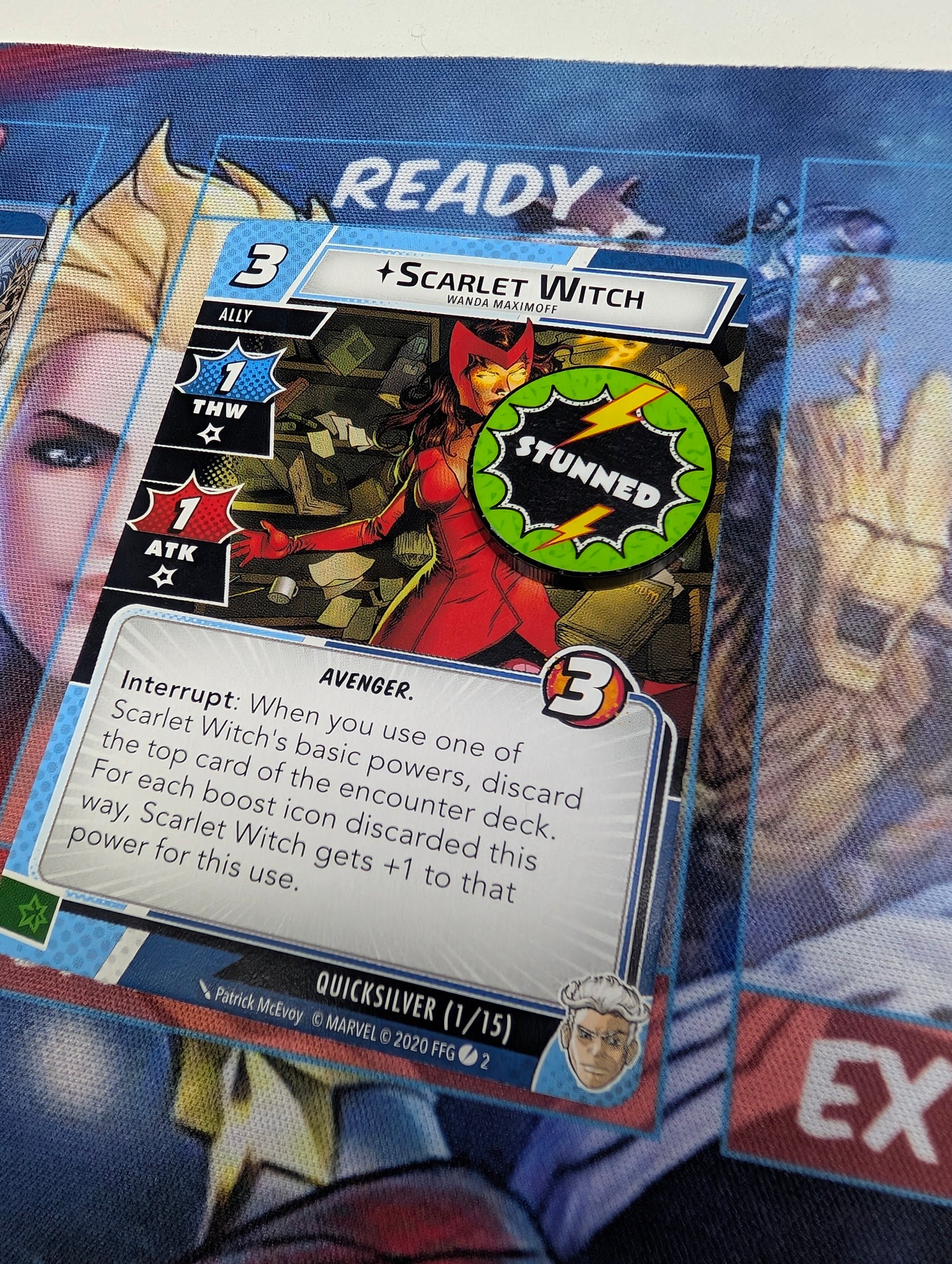 Marvel Champions – Premium Acrylic Token Sets