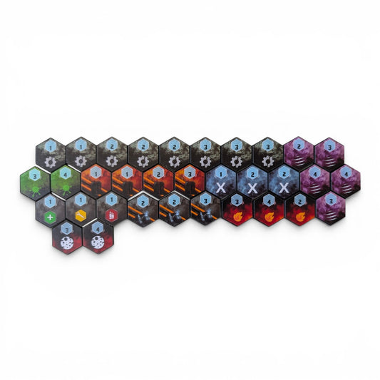 Nemesis Lockdown Acrylic Exploration Token Set