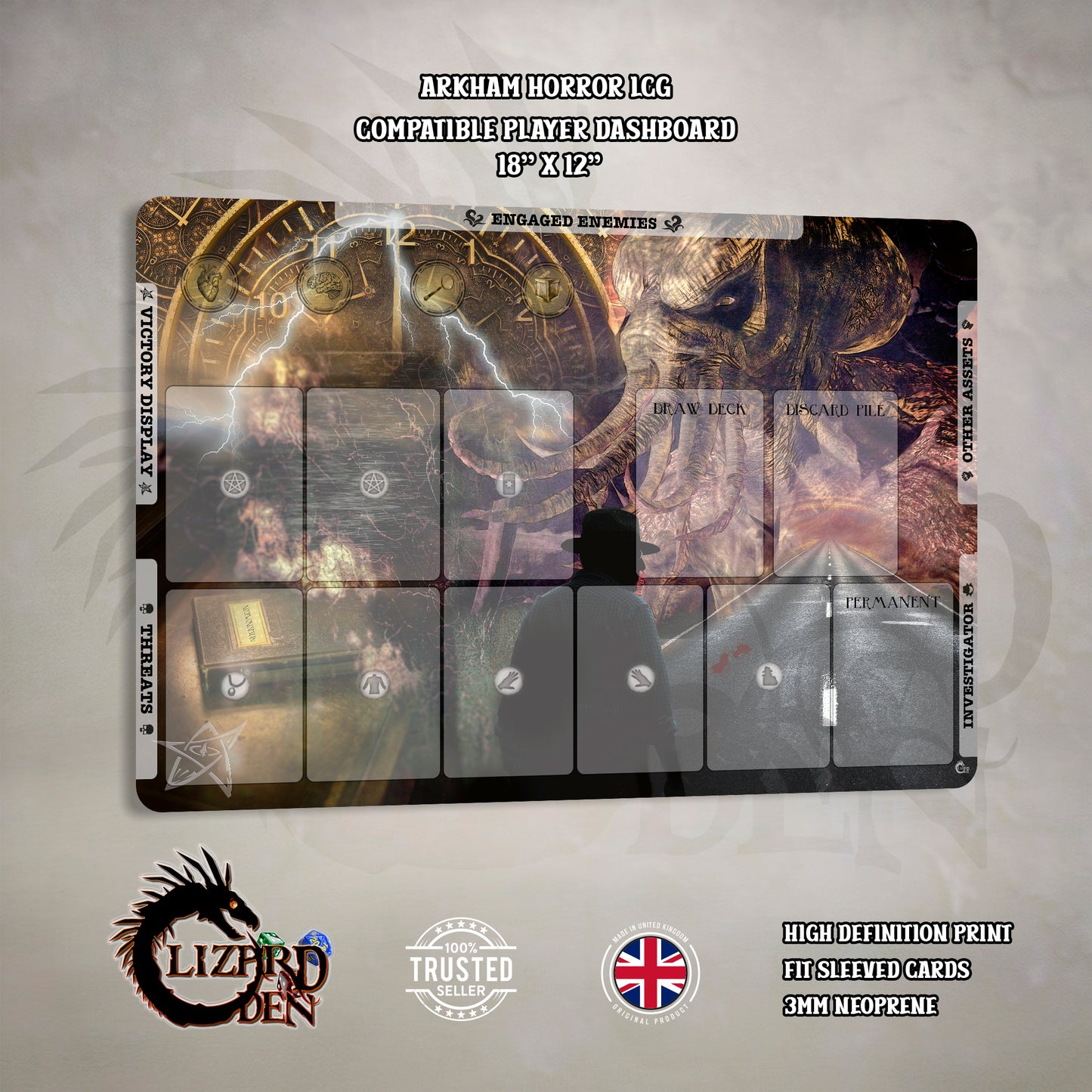 Arkham Horror LCG Custom Playmat