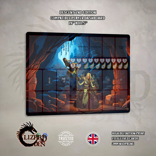 Descent 2nd Journeys In The Dark Custom Playmat