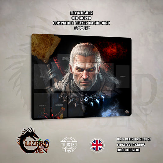 The Witcher Old World Custom Playmat