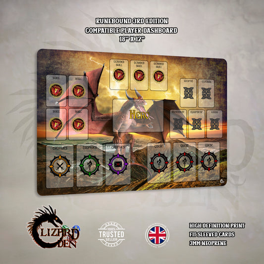 Runebound 3rd Custom Playmat