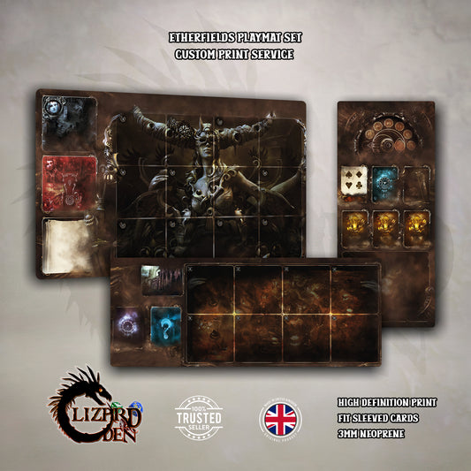 Custom Print Service for Etherfields neoprene 3 mats set