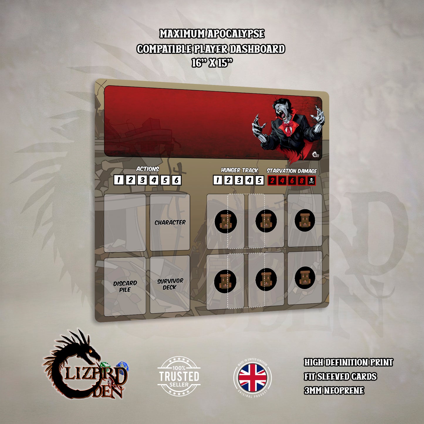 Maximum Apocalypse Custom Playmat