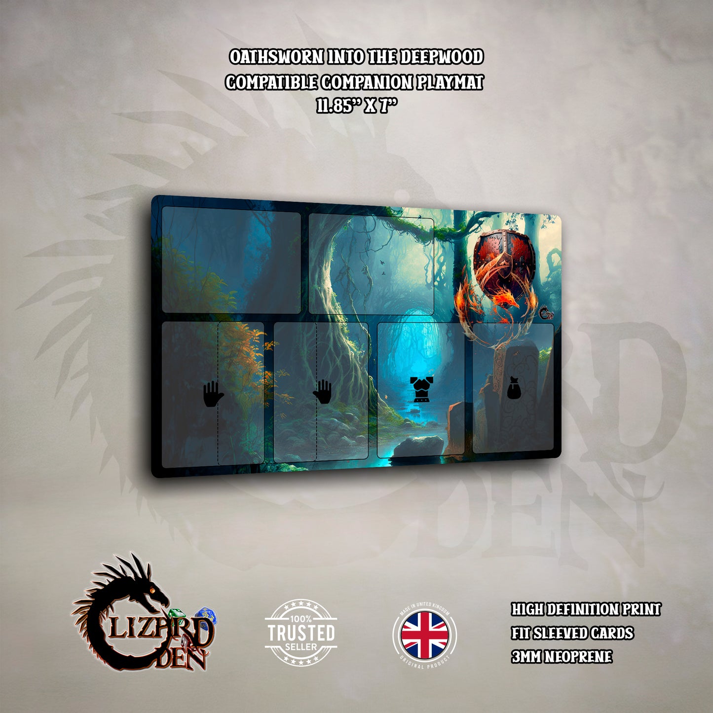 Oathsworn Into Deepwood Custom Playmat