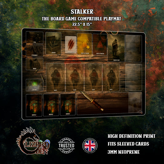 Stalker The Board Game Compatible Playmat