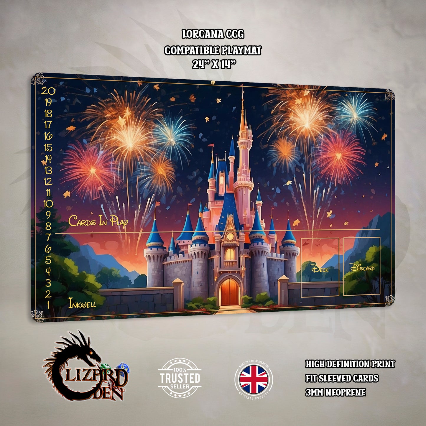 Lorcana TCG Custom Playmat