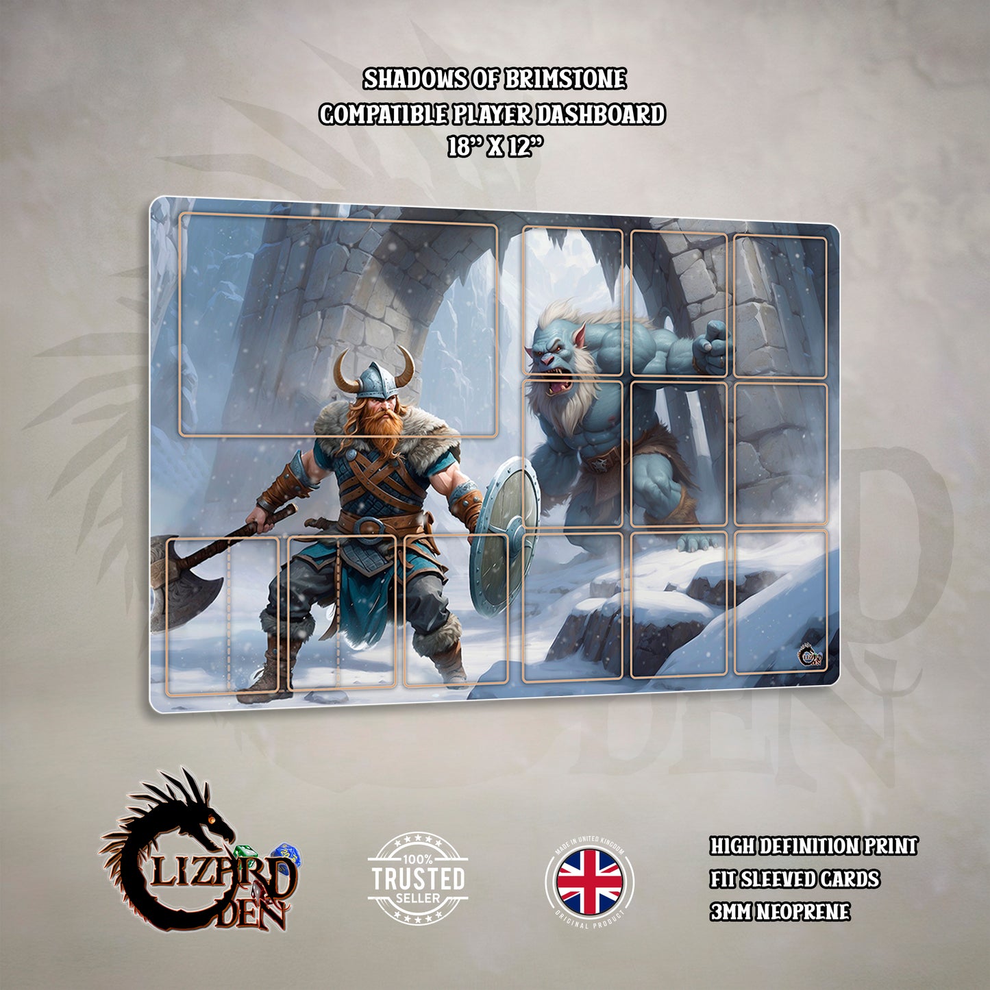 Shadows Of Brimstone Custom Playmat