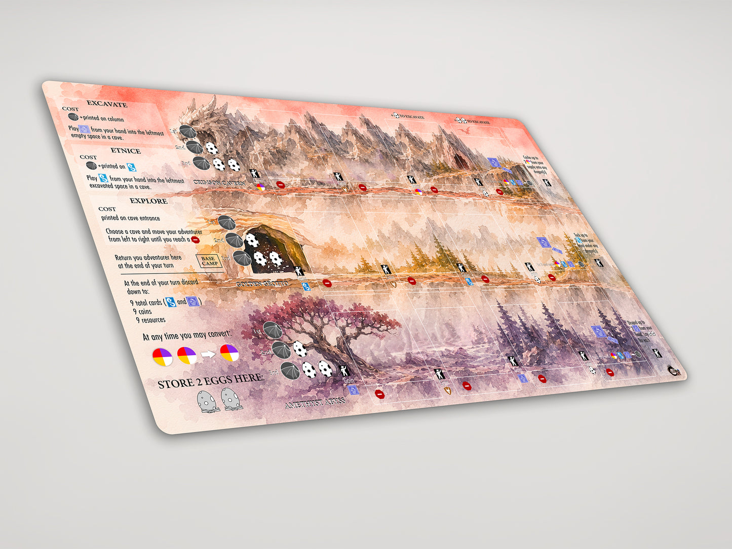 Wyrmspan Compatible Playmat