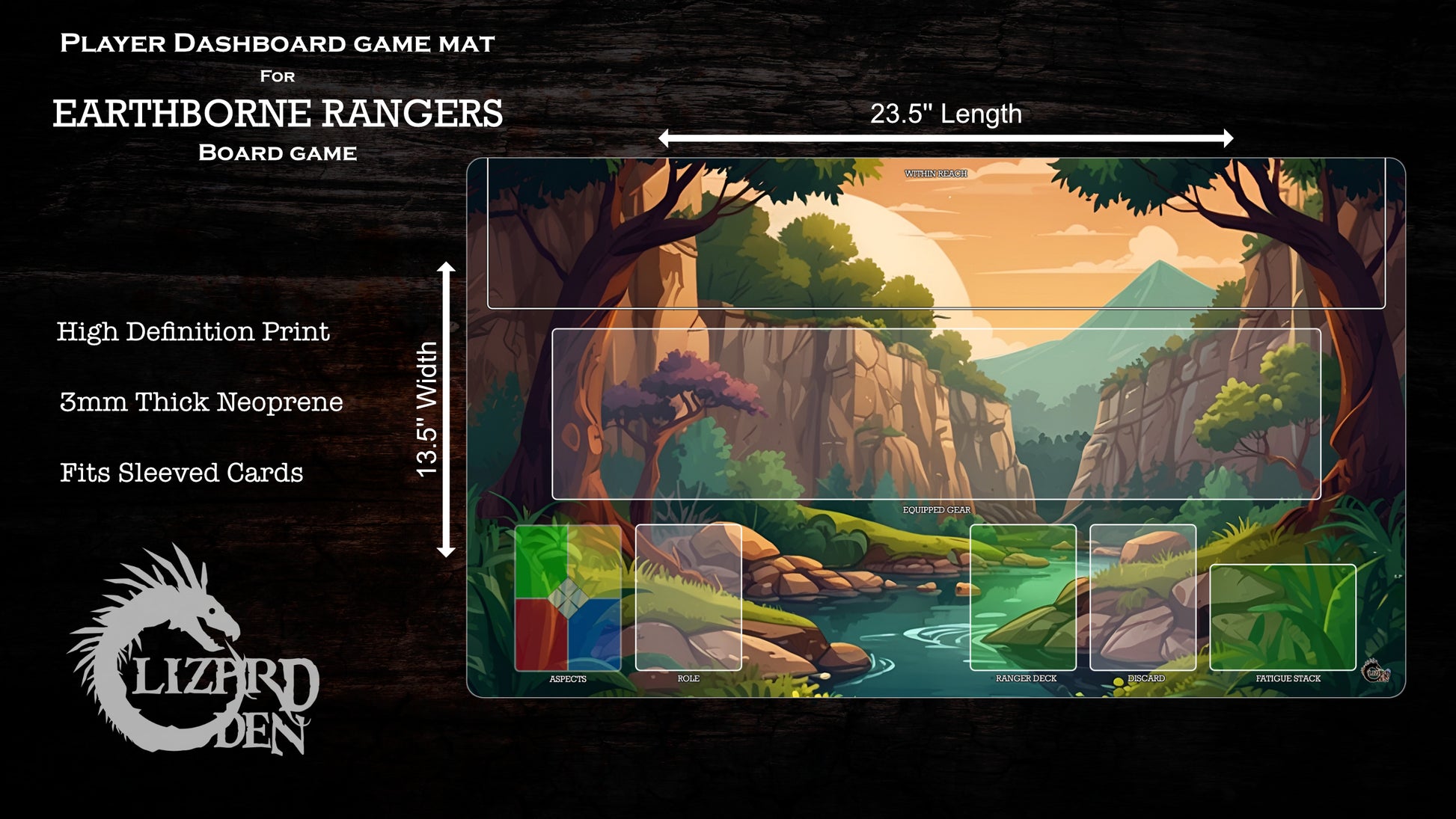 Earthborne Rangers compatible playmat image 1