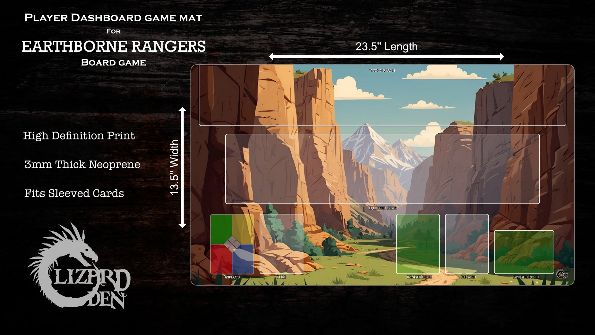 Earthborne Rangers compatible playmat image 2