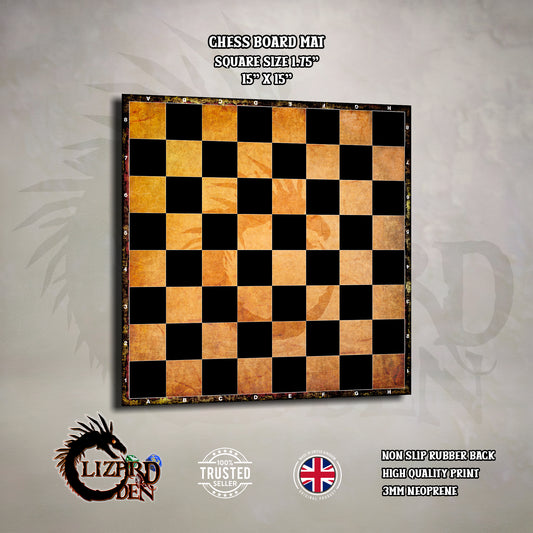 Neoprene Chess Board Mat