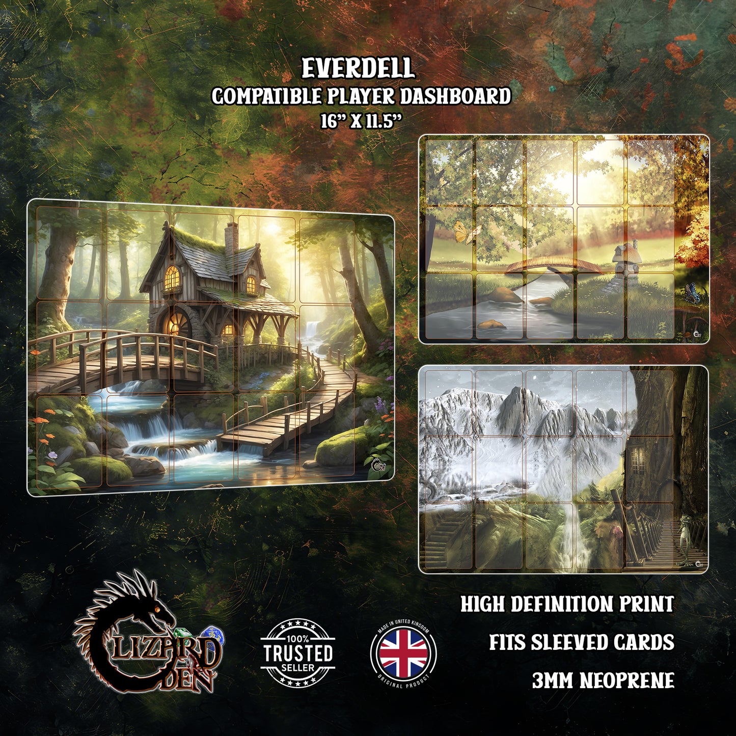 Everdell board game compatible game mat image 0