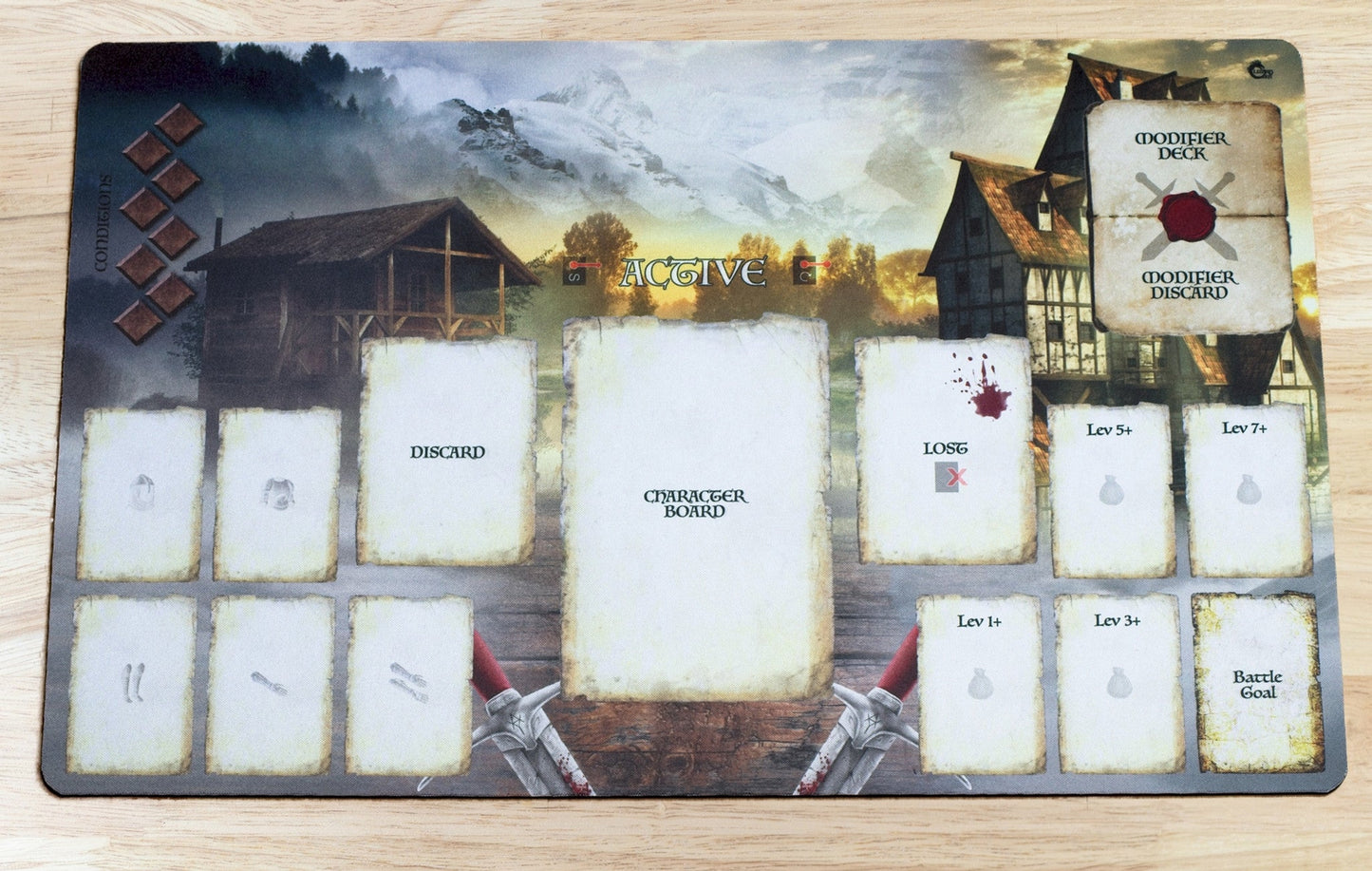 Gloomhaven Jaws Of The Lion Custom Playmat