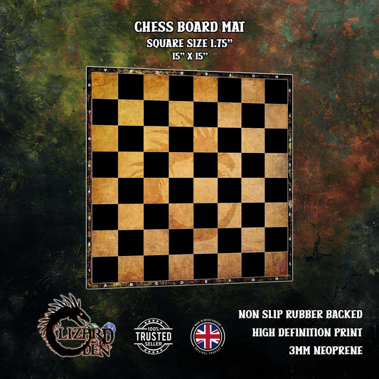 Neoprene Chess Board Mat