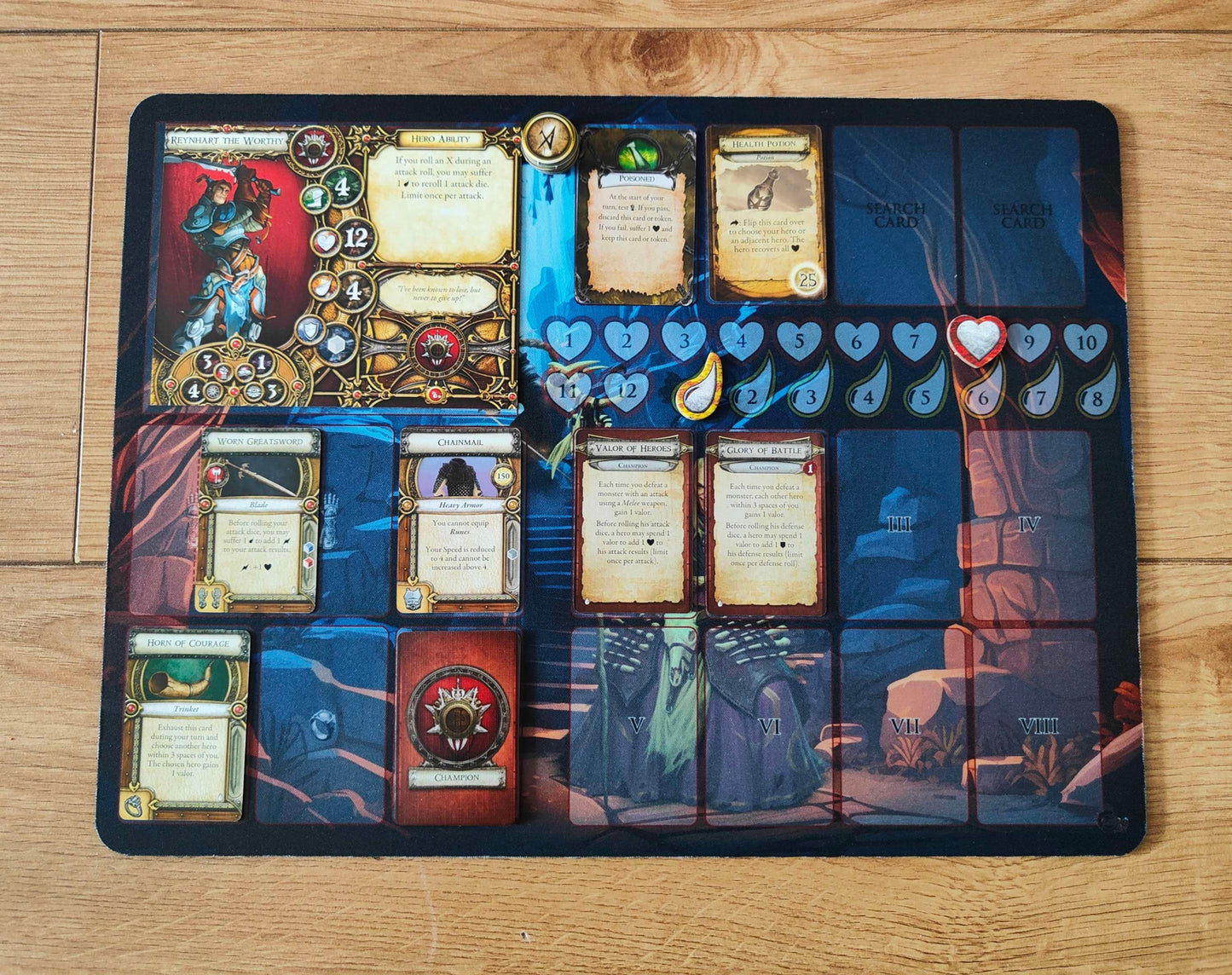 Descent 2nd Journeys In The Dark Custom Playmat