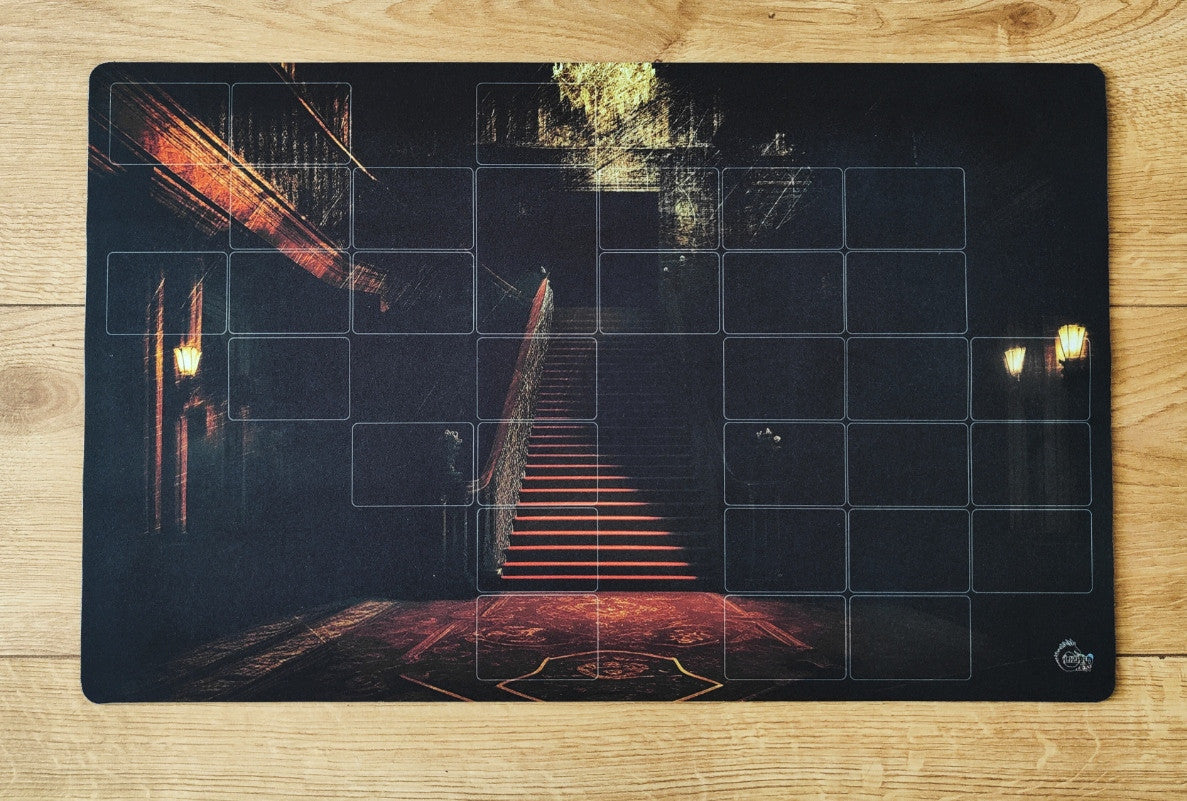 Resident Evil Board Game Mansion Map Playmat