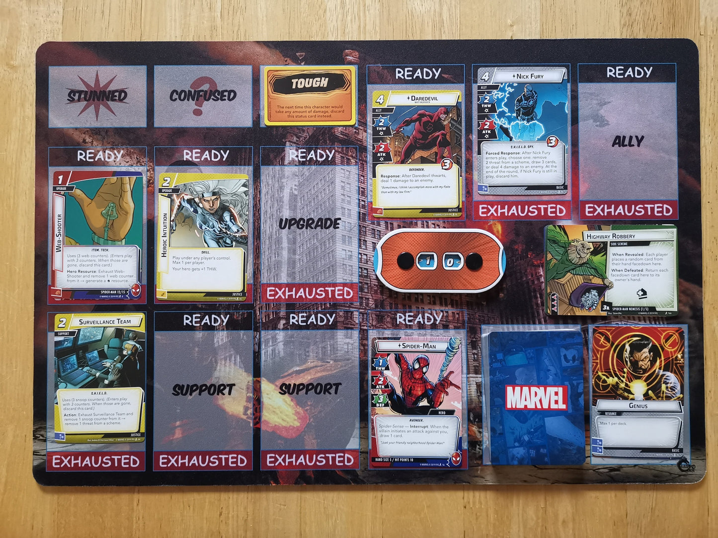 Marvel Champions LCG Custom Made Game Mat