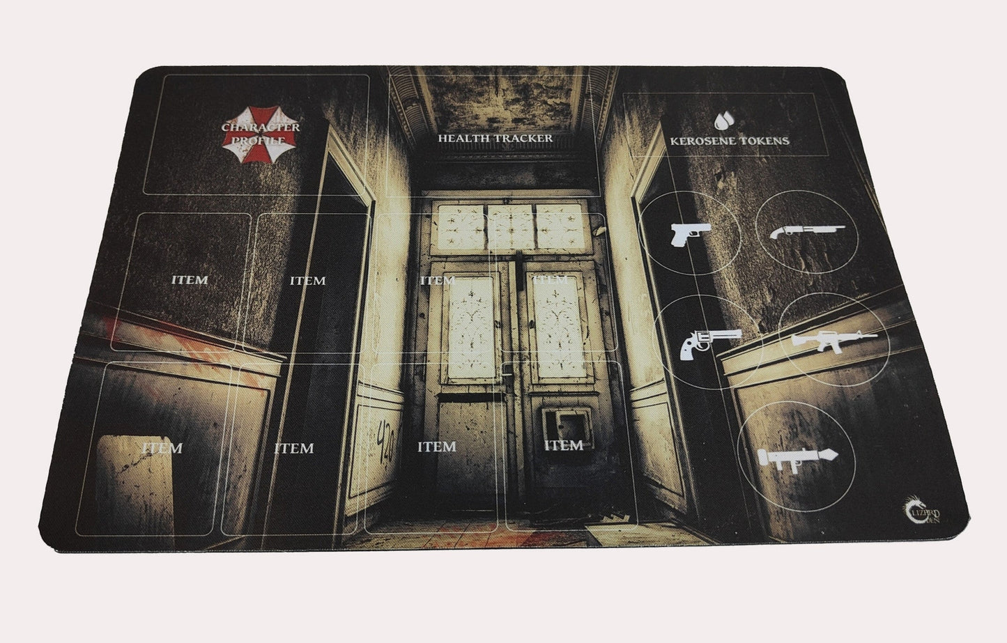 Resident Evil 3/2/1 Player Dashboard Mat