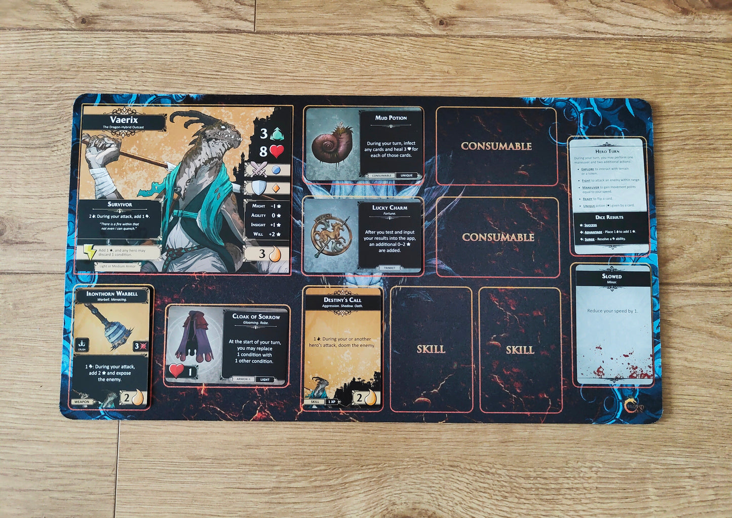 Descent Legends Of The Dark Custom Playmat